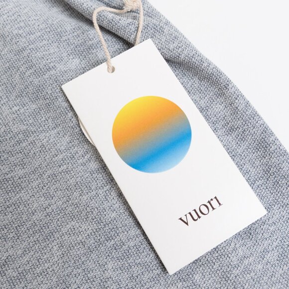 Vuori Ace Polo Light Gray XL GOlf Performance Lightweight Travel Casual - Picture 13 of 16